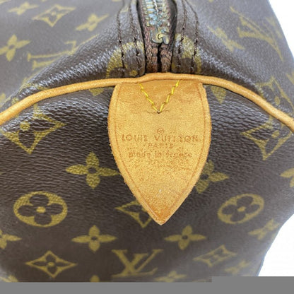 Louis Vuitton Boston Bag Monogram Keepall 55 M41424 Brown Men Women Unisex