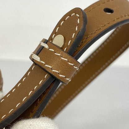 Gucci Handbag GG Supreme 815214 PVC Beige Brown Chien Pan Gold Hardware 2way