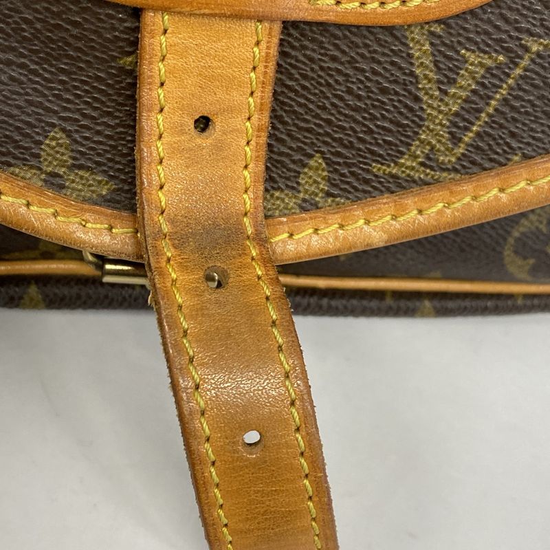 Louis Vuitton Shoulder Bag Monogram Saumur 30 M42256 Brown Ladies