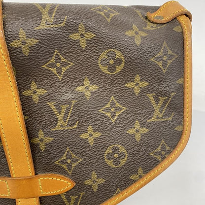 Louis Vuitton Shoulder Bag Monogram Saumur 30 M42256 Brown Ladies