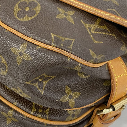 Louis Vuitton Shoulder Bag Monogram Saumur 30 M42256 Brown Ladies