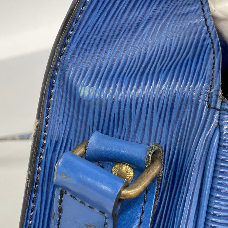 Louis Vuitton Shoulder Bag Epi Cartesiere M52245 Toledo Blue Ladies