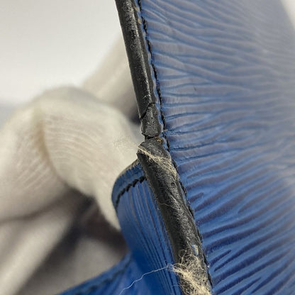 Louis Vuitton Shoulder Bag Epi Cartesiere M52245 Toledo Blue Ladies