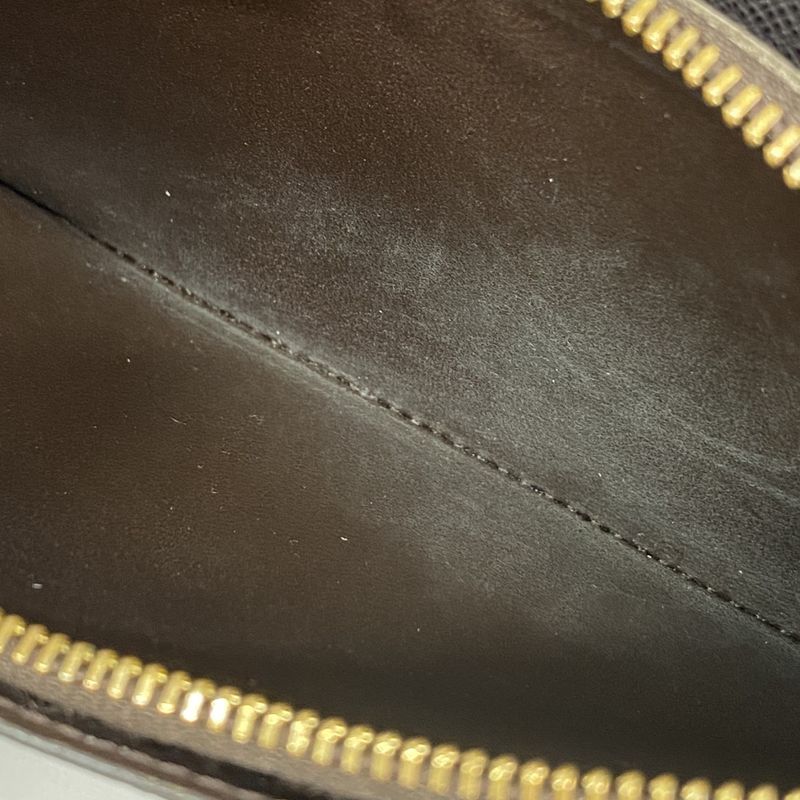 Louis Vuitton Long Wallet Damier Portefeuille Brother N60017 Ebene Men's