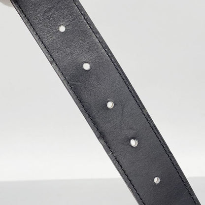 Hermes Belt Constance Belt Box Calf Togo Black Gold Hardware T Engraved Men's