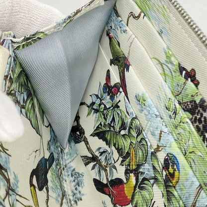 Hermes Long Wallet Azap Long Silk In Vaux Epson Vert Jade Silver Hardware Z