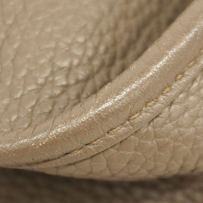 Hermes Shoulder Bag Evelyn 3GM Taurillon Clemence Taupe Silver Hardware □Q