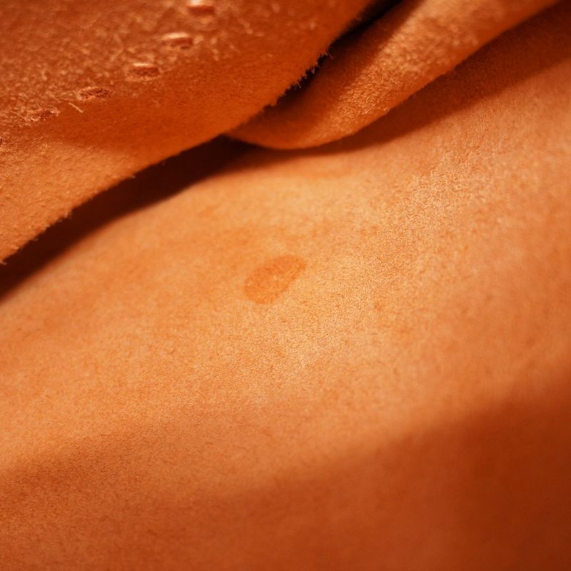 Hermes Shoulder Bag Evelyn 3GM Taurillon Clemence Orange Silver Hardware □J