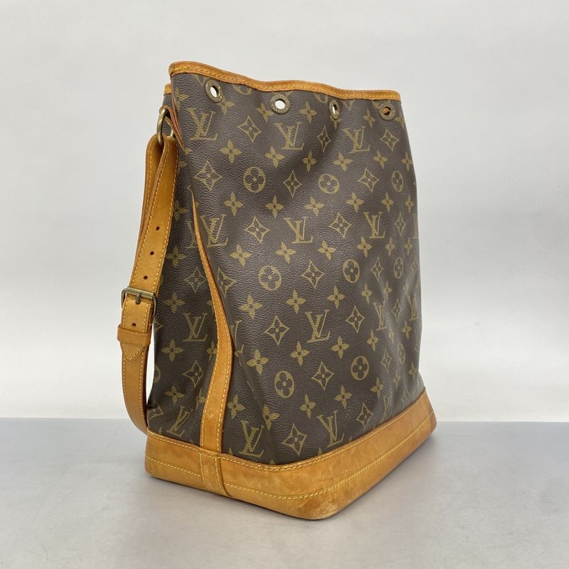 Louis Vuitton Shoulder Bag Monogram Noe M42224 Brown Ladies