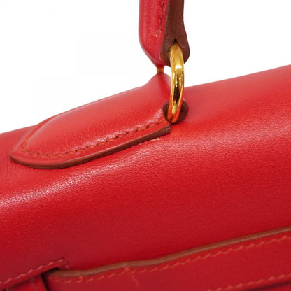 Hermes Handbag Kelly 32 Voga River Rouge Vif Gold Hardware □C Stamp 2way Bag