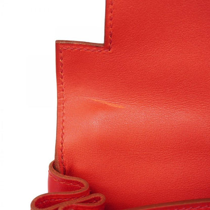 Hermes Handbag Kelly 32 Voga River Rouge Vif Gold Hardware □C Stamp 2way Bag