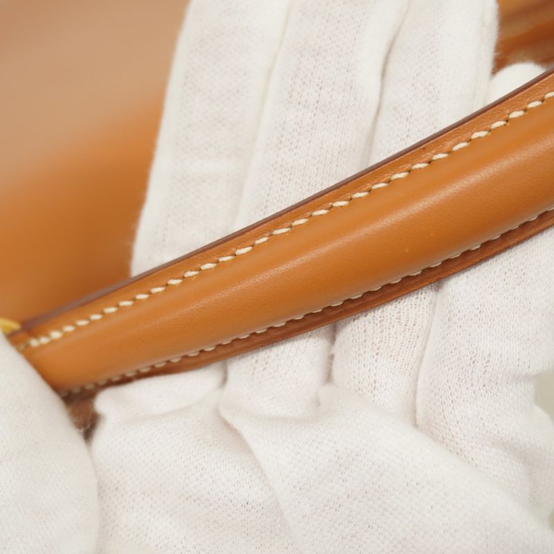 Hermes Handbag Kelly 28 Barenia Natural Gold Hardware ○Y Stamp 2way Bag Ladies