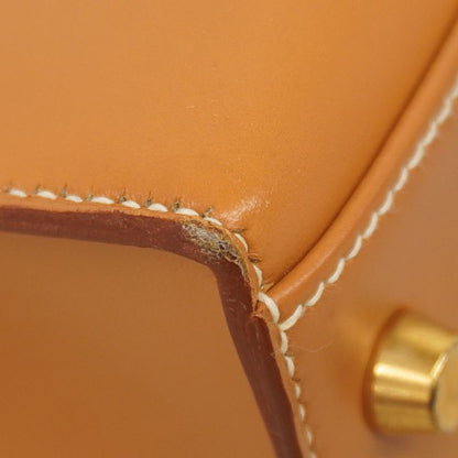 Hermes Handbag Kelly 28 Barenia Natural Gold Hardware ○Y Stamp 2way Bag Ladies