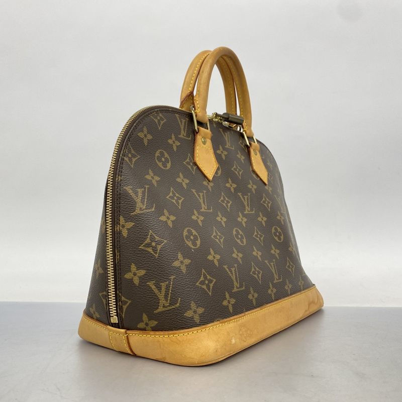 Louis Vuitton Handbag Monogram Alma M51130 Brown Ladies