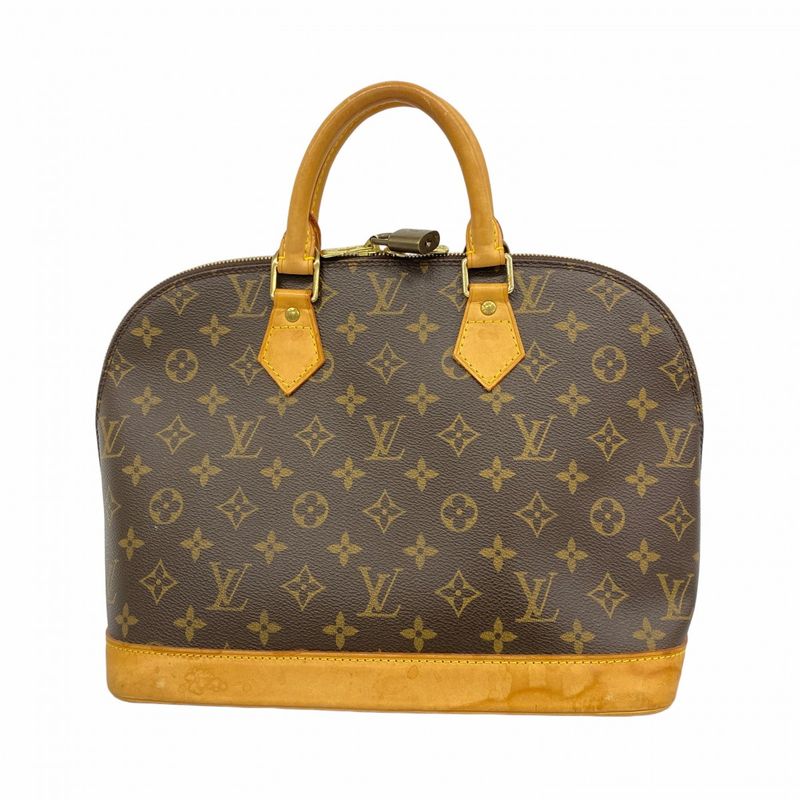 Louis Vuitton Handbag Monogram Alma M51130 Brown Ladies