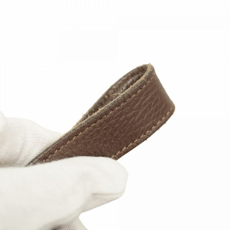 Hermes Handbag Picotin Lock PM Taurillon Clemence Havana Silver Hardware □O