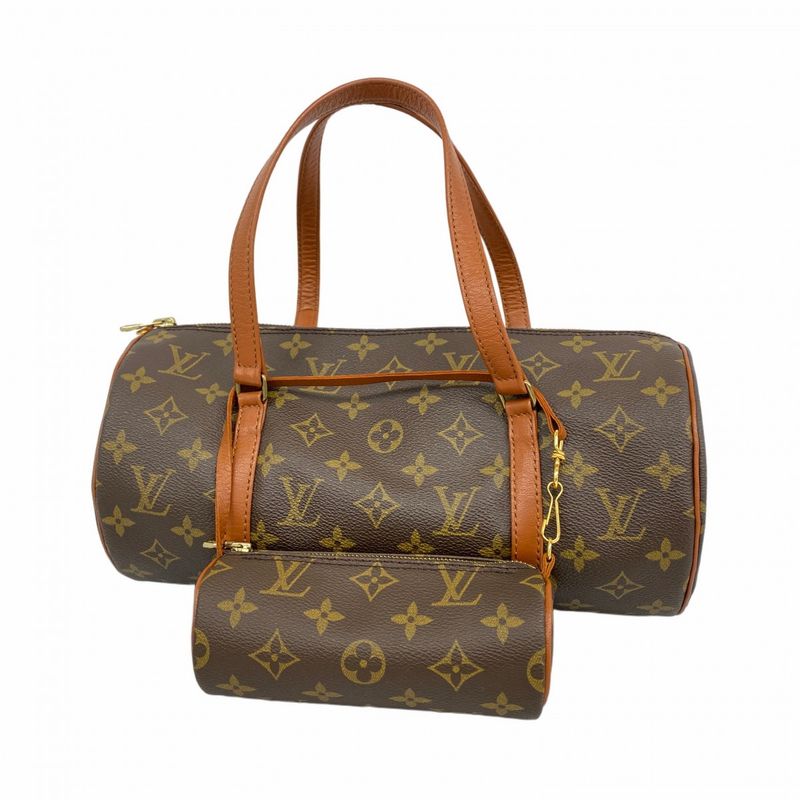 Louis Vuitton Handbag Monogram Papillon 30 M51385 Brown Ladies