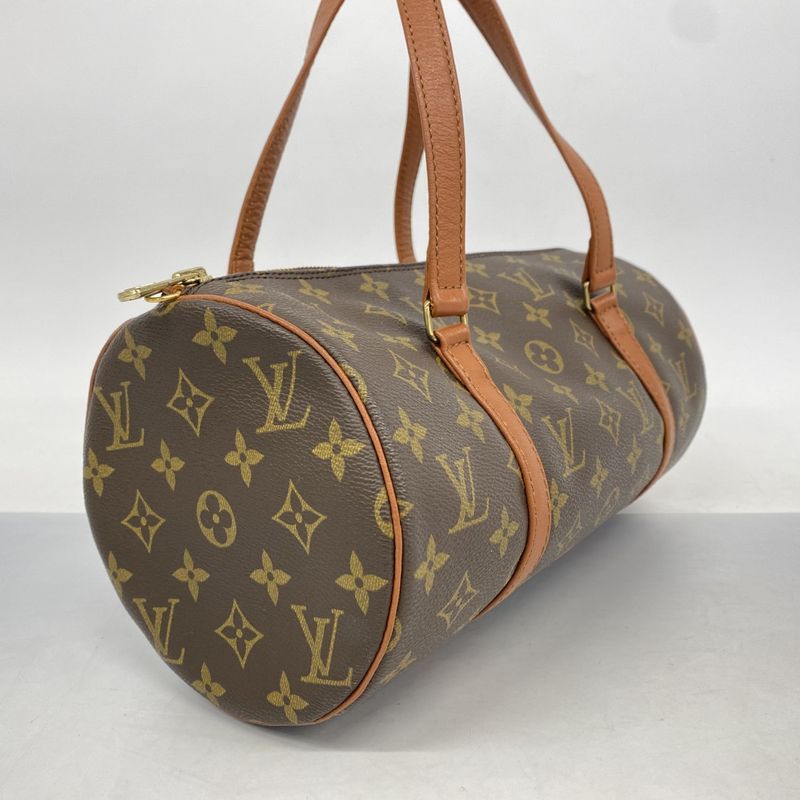 Louis Vuitton Handbag Monogram Papillon 30 M51385 Brown Ladies