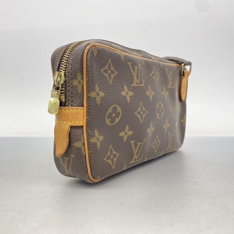 Louis Vuitton Shoulder Bag Monogram Marly Bandouliere M51828 Brown Women's
