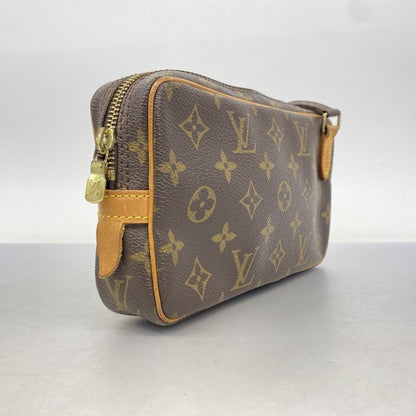 Louis Vuitton Shoulder Bag Monogram Marly Bandouliere M51828 Brown Women's
