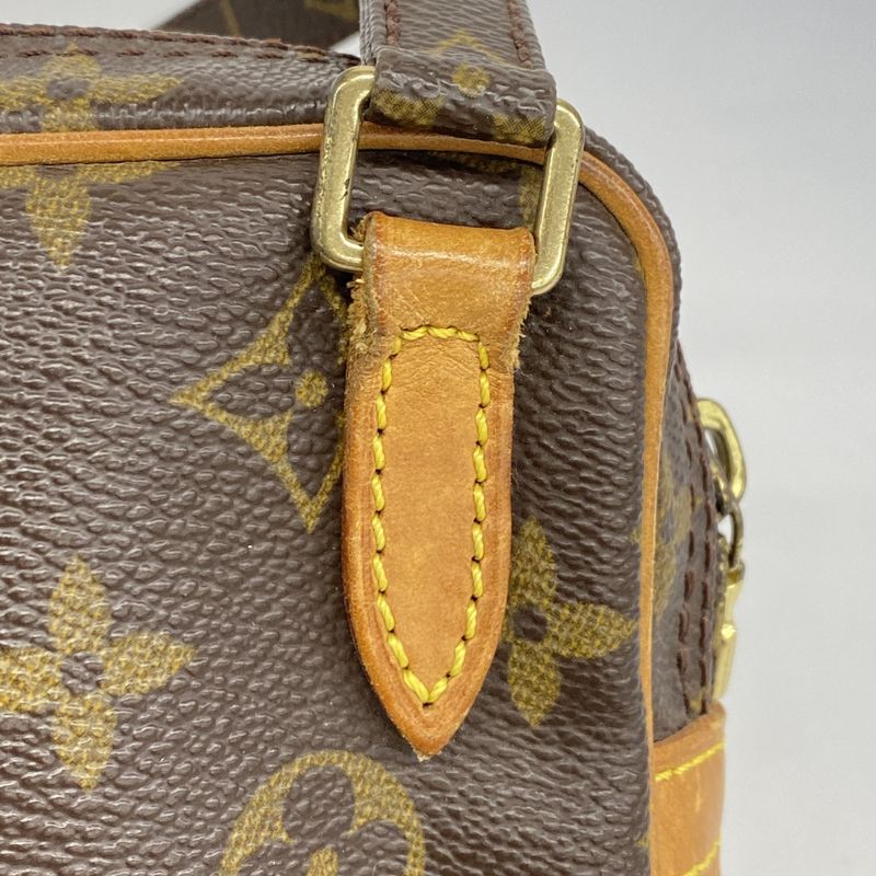 Louis Vuitton Shoulder Bag Monogram Marly Bandouliere M51828 Brown Women's