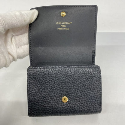 Louis Vuitton Wallet Taurillon Portefeuille Capucines Tiny M12149 Noir Black
