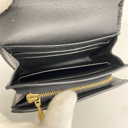 Louis Vuitton Wallet Taurillon Portefeuille Capucines Tiny M12149 Noir Black