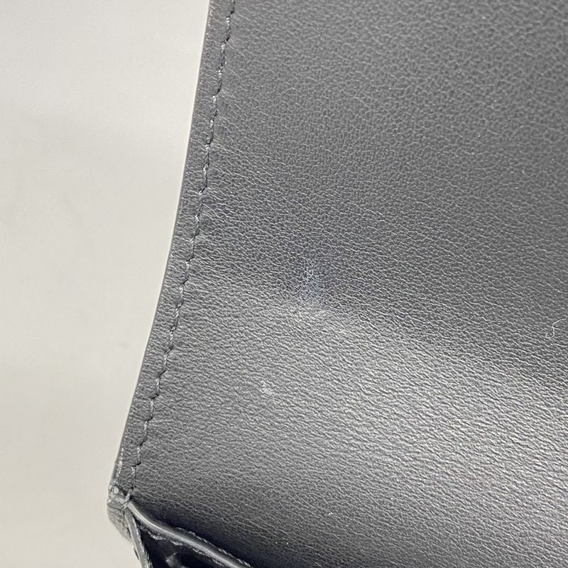 Louis Vuitton Wallet Taurillon Portefeuille Capucines Tiny M12149 Noir Black