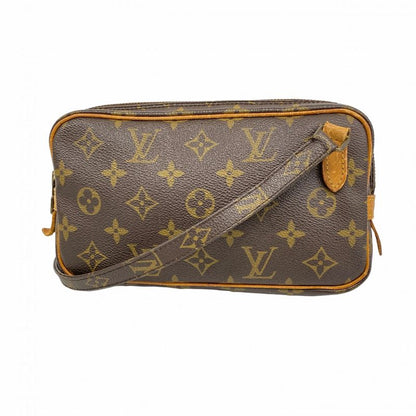 Louis Vuitton Shoulder Bag Monogram Marly Bandouliere M51828 Brown Women's