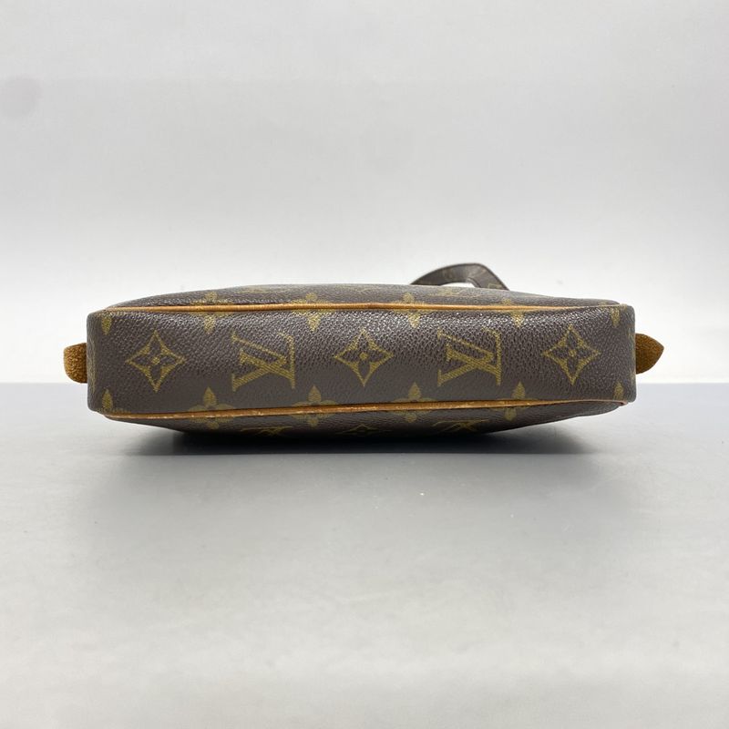 Louis Vuitton Shoulder Bag Monogram Marly Bandouliere M51828 Brown Women's