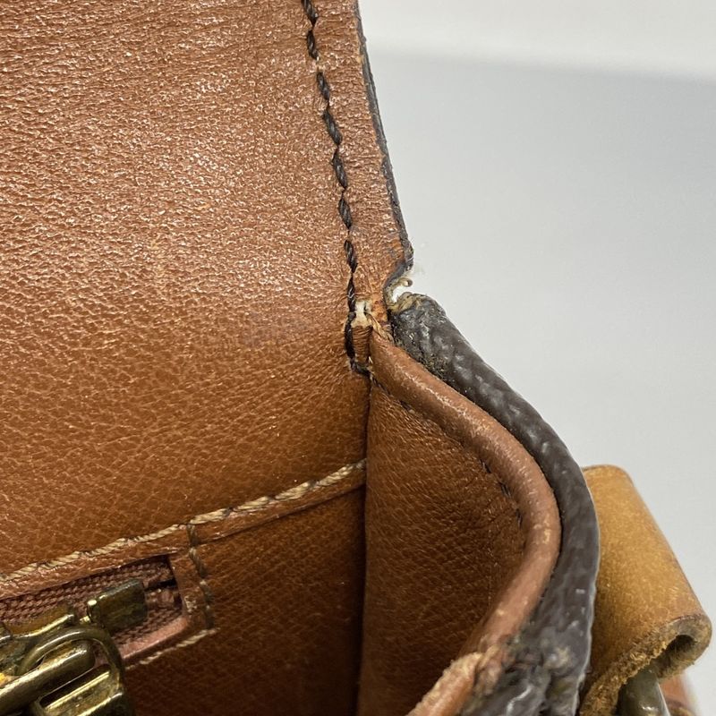 Louis Vuitton Shoulder Bag Monogram Chien Tee PM M40646 Brown Women's