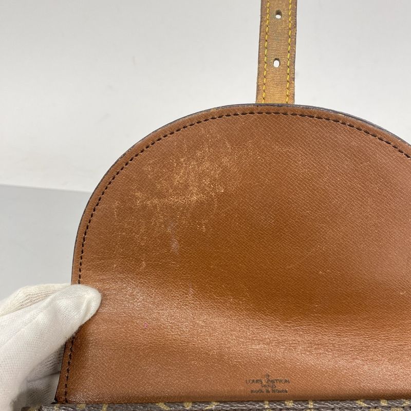 Louis Vuitton Shoulder Bag Monogram Chien Tee PM M40646 Brown Women's