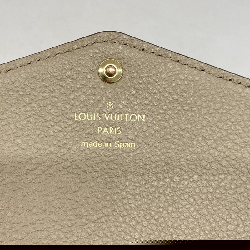 Louis Vuitton Long Wallet Monogram ・empreinte Bicolor Portefeuille Sarah M81049
