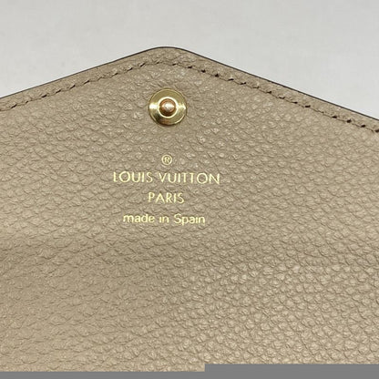 Louis Vuitton Long Wallet Monogram ・empreinte Bicolor Portefeuille Sarah M81049