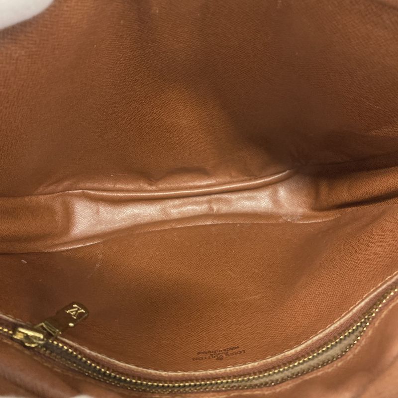 Louis Vuitton Shoulder Bag Monogram Genefeuille GM M51225 Brown Ladies