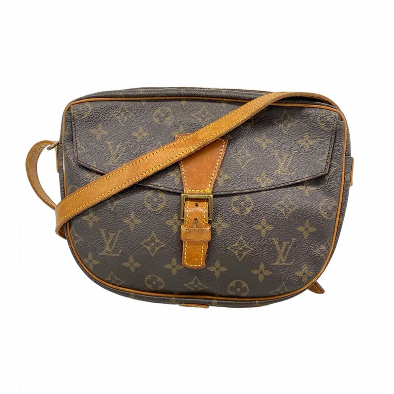 Louis Vuitton Shoulder Bag Monogram Genefeuille GM M51225 Brown Ladies