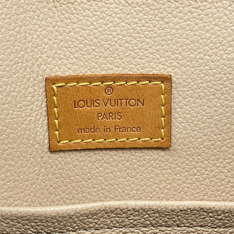 Louis Vuitton Tote Bag Monogram Sac Plastic M51140 Brown Ladies