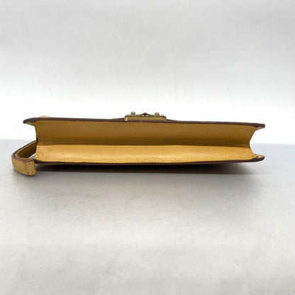 Louis Vuitton Clutch Bag Epi Pochette Serie Dragonne M52616 Winnipeg Beige