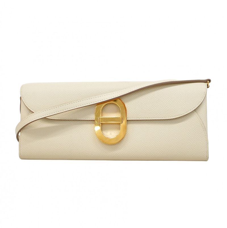 Hermes Shoulder Wallet Chaine D'ancre Maillon To Go Vaux Epson Cles Gold