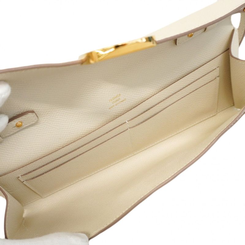 Hermes Shoulder Wallet Chaine D'ancre Maillon To Go Vaux Epson Cles Gold