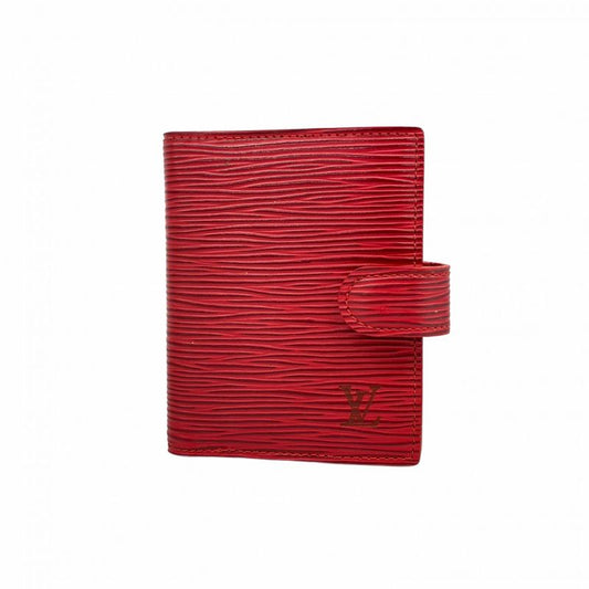 Louis Vuitton Notebook Cabas - Epi Agenda Mini R20077 Castilian Red Ladies