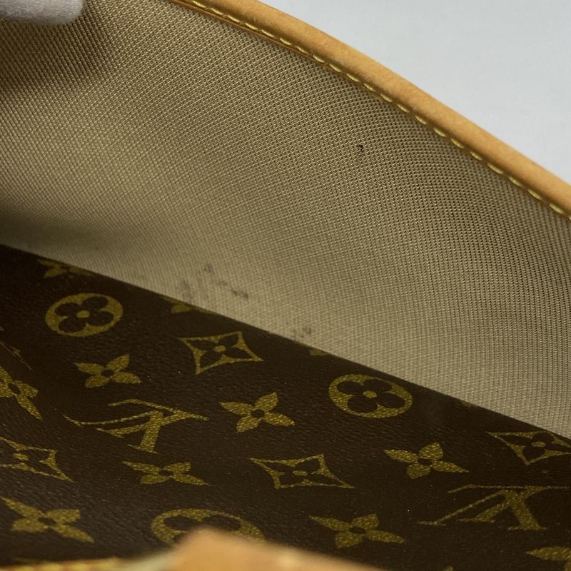 Louis Vuitton Handbag Monogram Deauville M47270 Brown Ladies