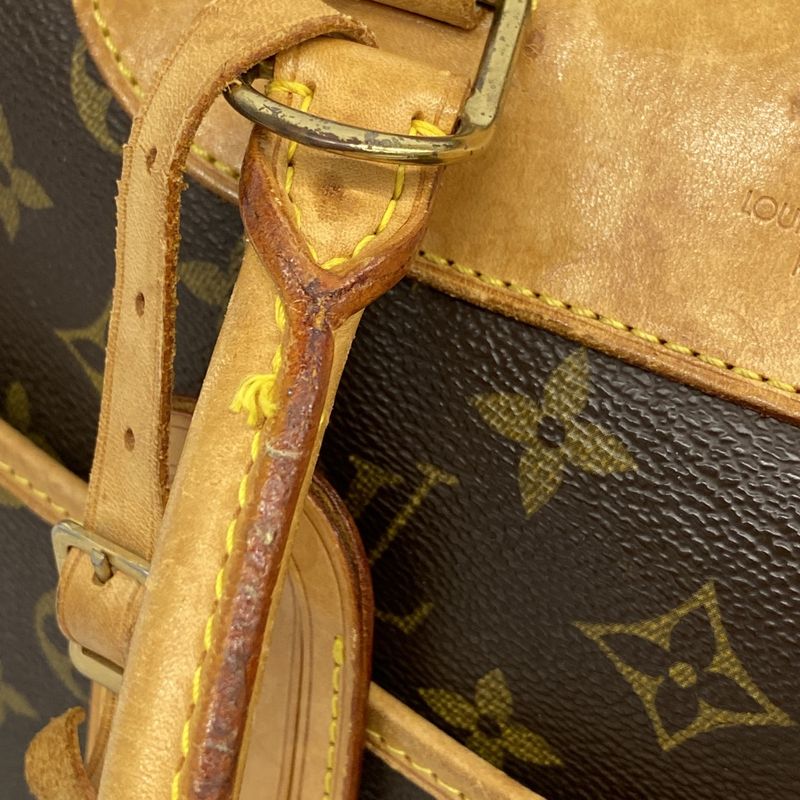 Louis Vuitton Handbag Monogram Deauville M47270 Brown Ladies