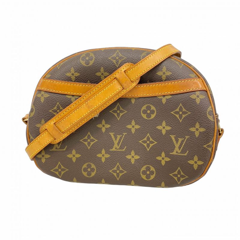 Louis Vuitton Shoulder Bag Monogram Blois M51221 Brown Ladies