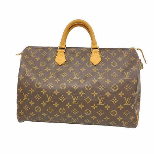 Louis Vuitton Handbag Monogram Speedy 40 M41106 Brown Ladies