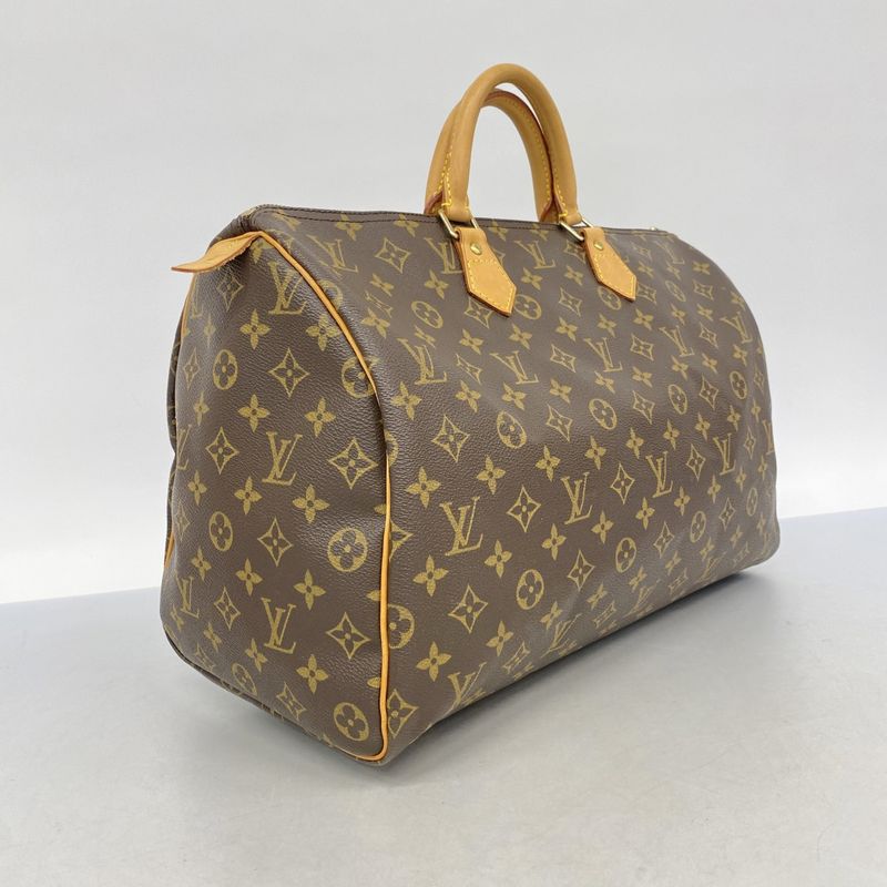 Louis Vuitton Handbag Monogram Speedy 40 M41106 Brown Ladies