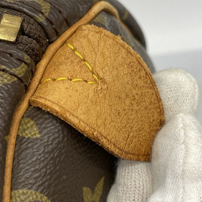 Louis Vuitton Boston Bag Monogram Keepall 50 M41426 Brown Men Women Unisex