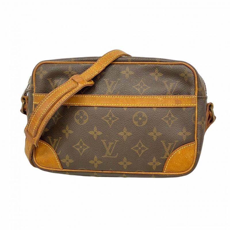 Louis Vuitton Shoulder Bag Monogram Trocadero 24 M51276 Brown Ladies