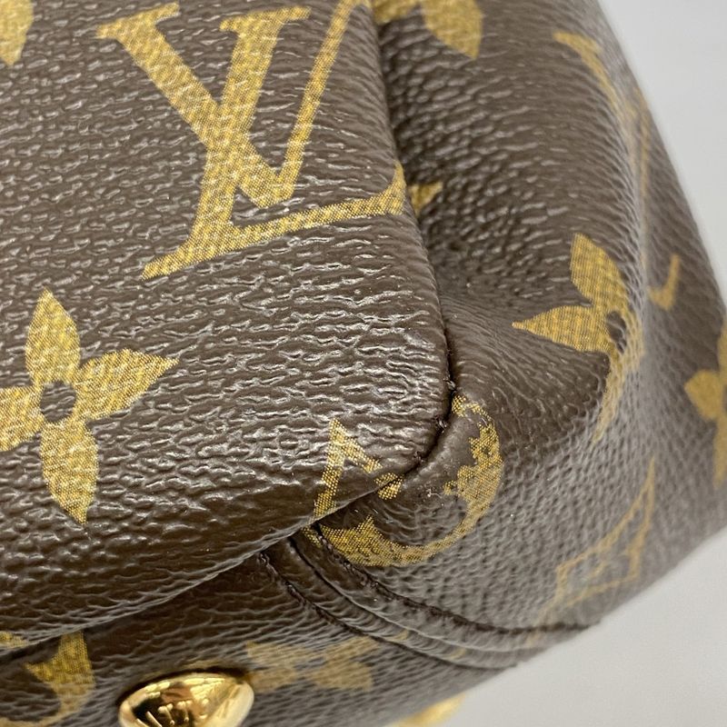 Louis Vuitton Handbag Monogram Pallas BB M41218 Brown Noir Black 2way Bag Ladies