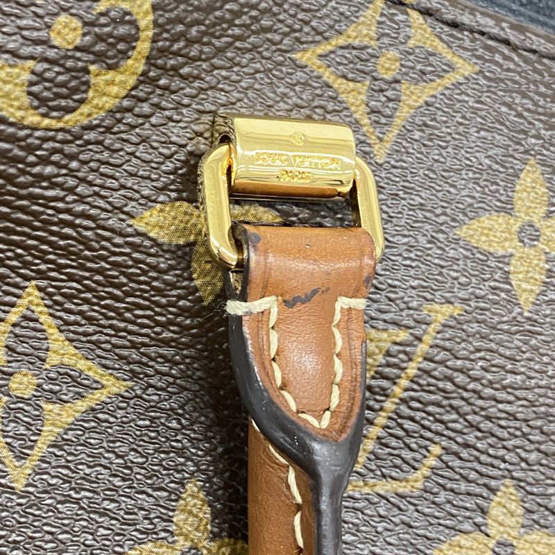 Louis Vuitton Handbag Monogram Pallas BB M41218 Brown Noir Black 2way Bag Ladies